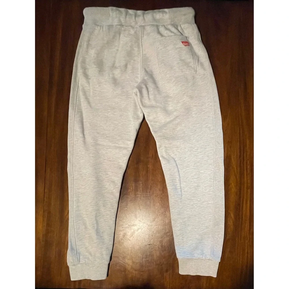 Superdry Orange Label Slim Fit Jogger Sweatpants Medium Gray Comfy Casual
